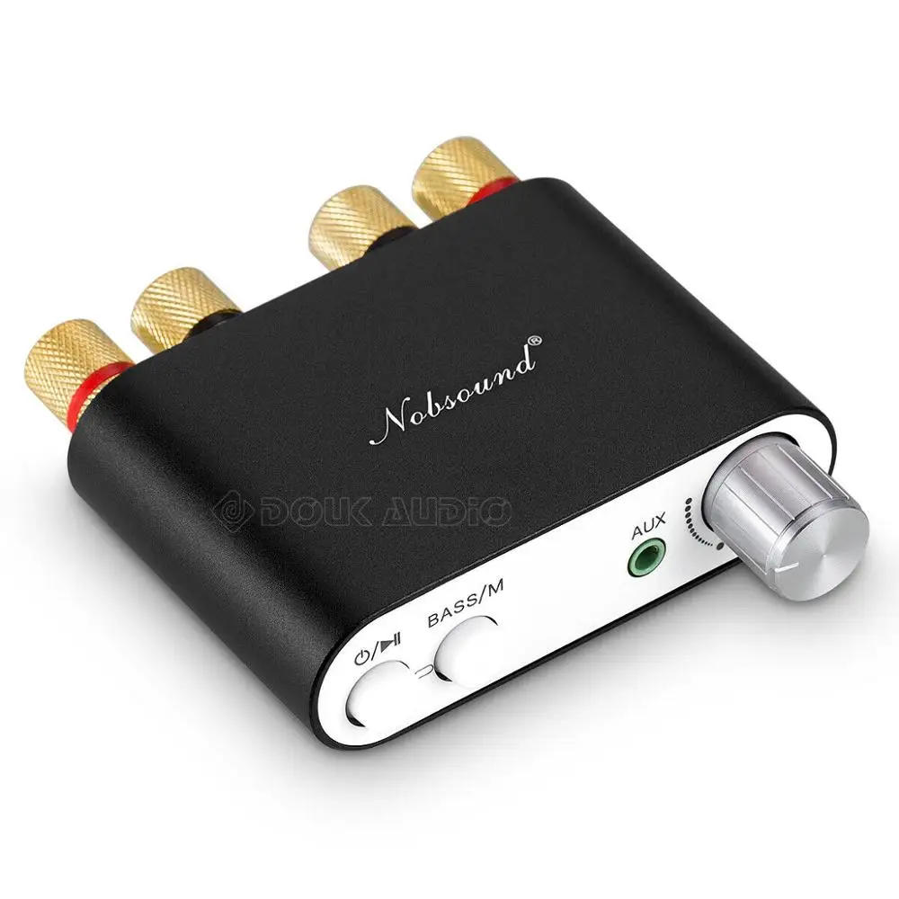 Цифровой мини усилитель Douk audio NS 10G TPA3116 стерео Hi Fi Домашнее аудио Bluetooth 4 0 мощности