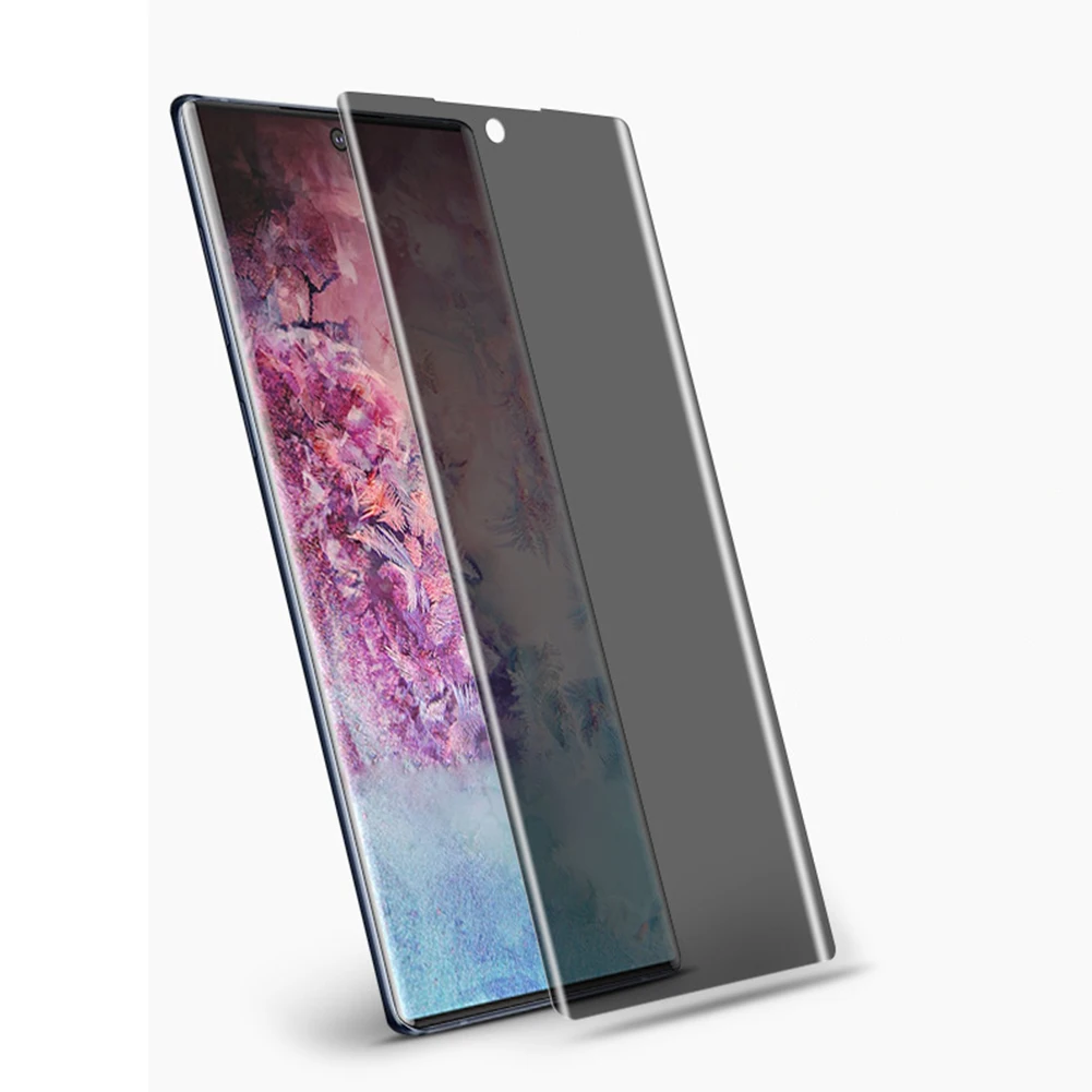Защитное стекло для сохранения личной информации для samsung Galaxy Note 10 Plus полное покрытие гидрогель анти-ползучий Защитная пленка для Note 10+ 5G