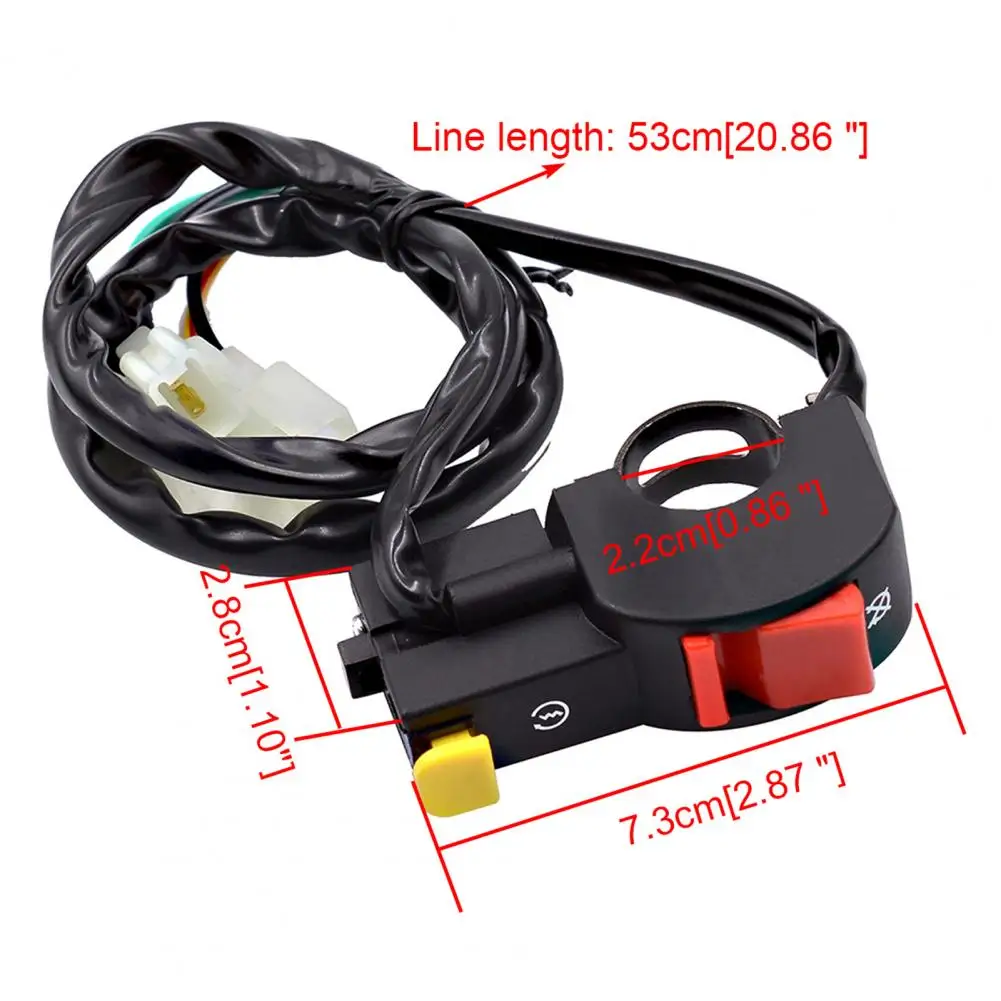 

50% HOT SALESMotorcycle Handlebar Electric Starter Stop Headlight Flameout Control Switch