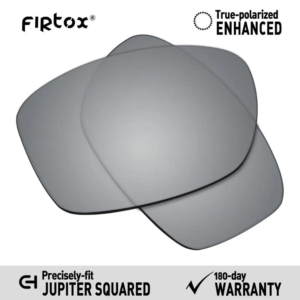Firtox поляризационные Сменные рассеиватели UV400 для солнцезащитных очков ocley Jupiter в квадрате OO9135(Только Совместимые линзы