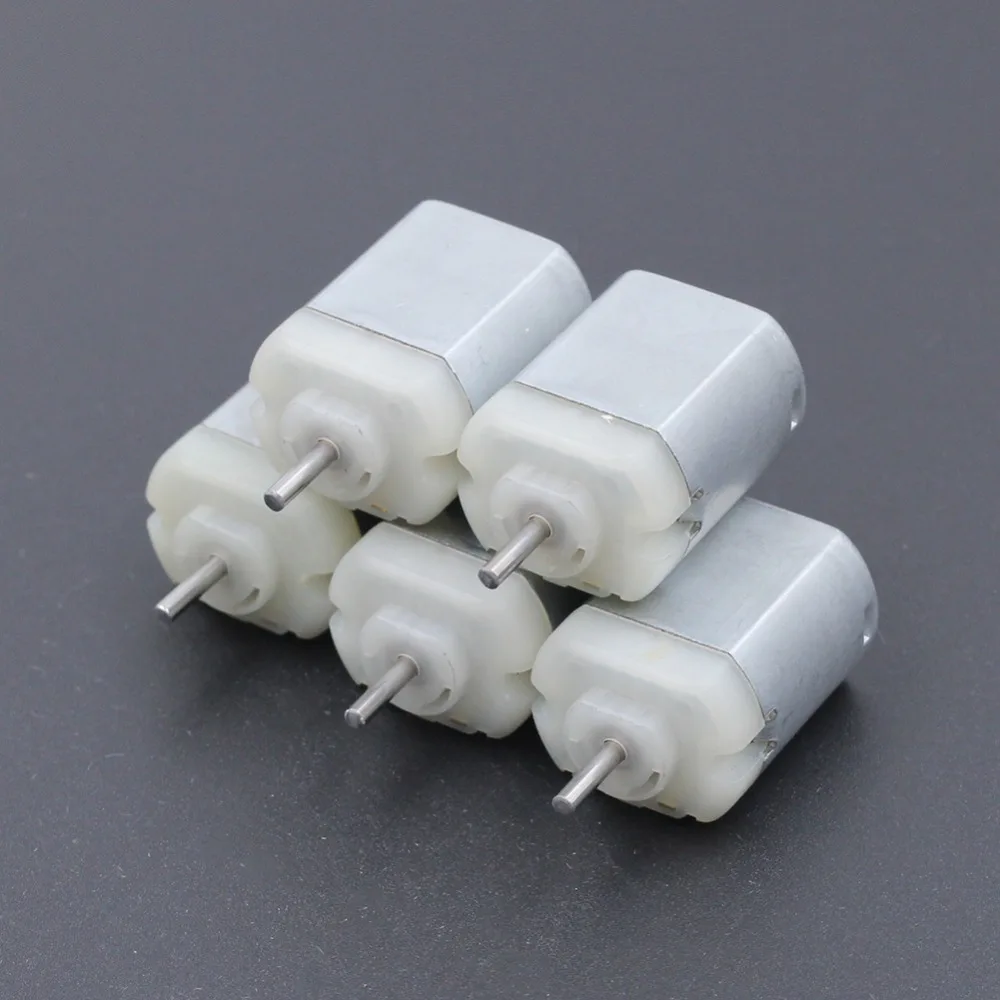 

5pcs/lot Micro Motor High Speed Shaft 8mm Car Door Lock Electric Motor 12V DC Mini Rear View Mirror Motor FC140