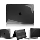 Портативный чехол для Apple Macbook Air 13 дюймов A2337a2179 2020Air 11 дюймовMacBook Pro 131615 дюйма, матовый черный Жесткий Чехол для ноутбука