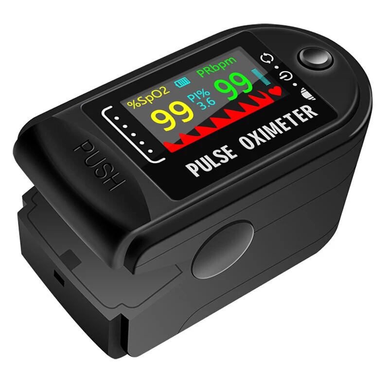 Медицинский цифровой портативный оксиметр монитор насыщения крови кислородом