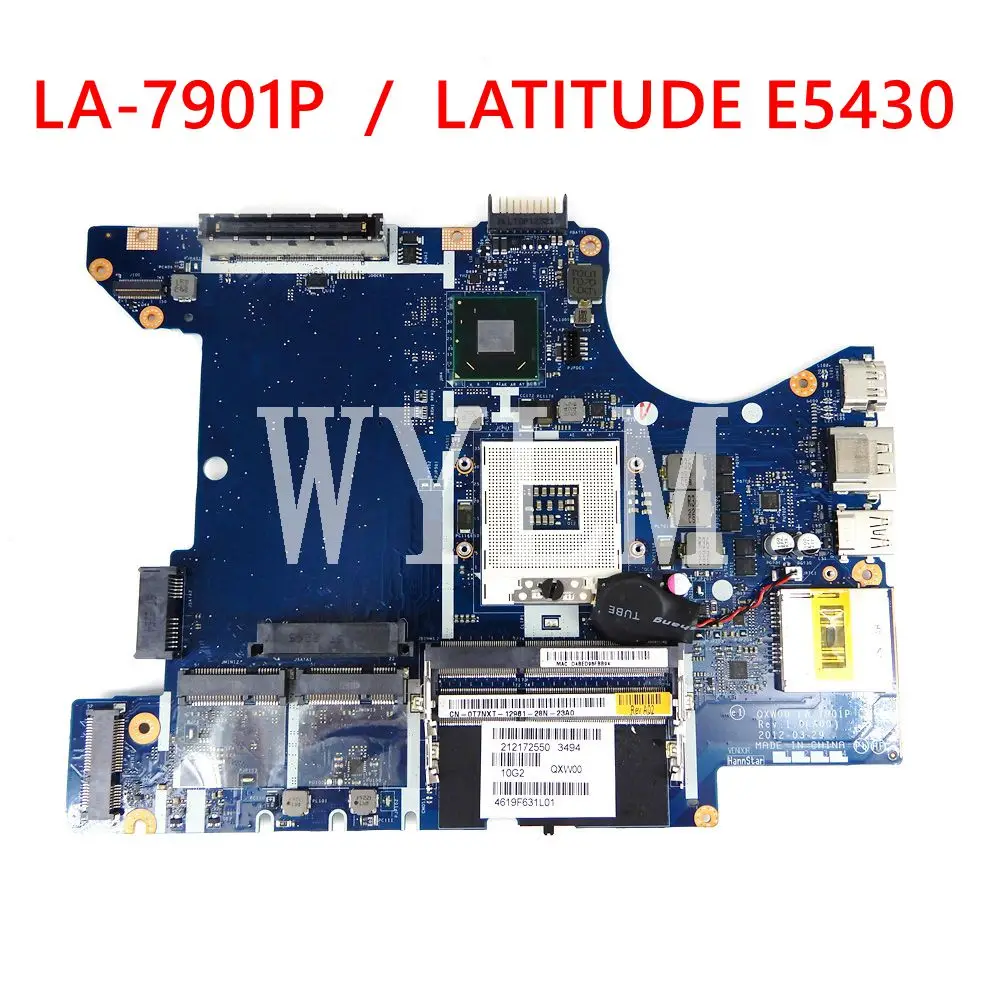 

Справочная материнская плата для ноутбука Dell LATITUDE E5430, 100% протестированная, рабочая