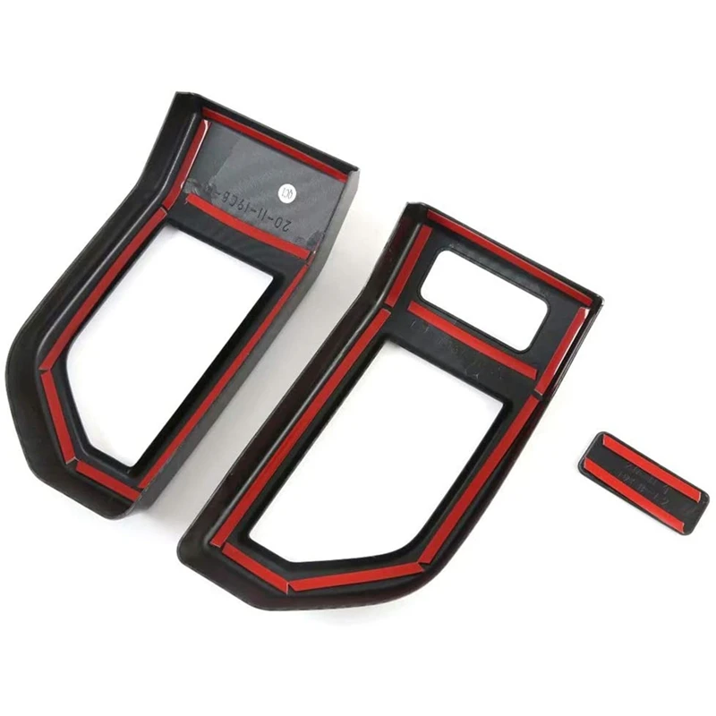 

for Ford F150 2015-2020 Car Side A/C Air Conditioner Vent Cover Trim & Grain Front Reading Light Lamp Frame Cover