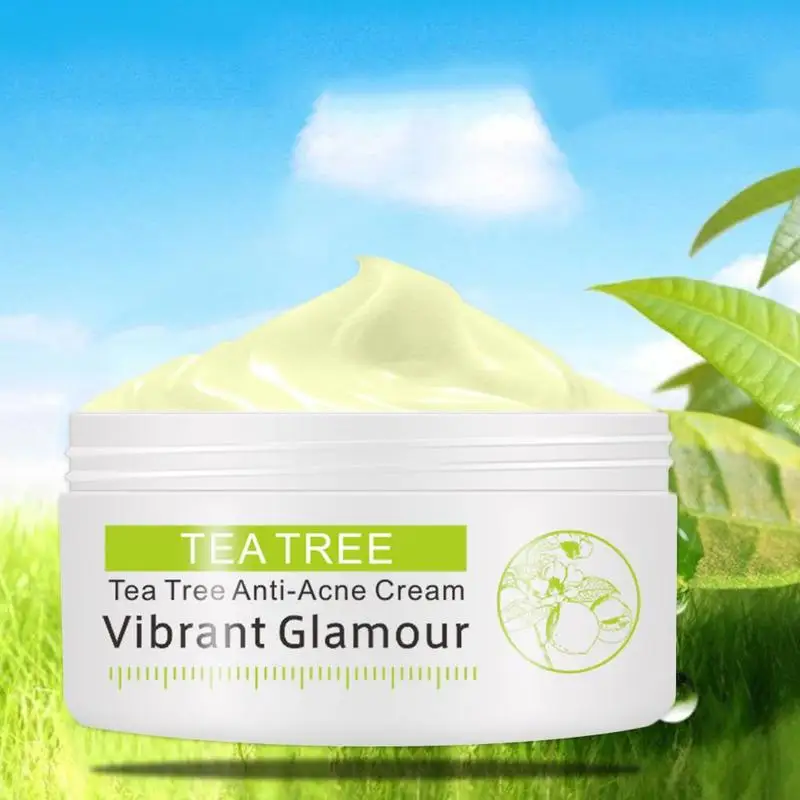 Дерево против акне крем для лица контроль над маслом Усадочные поры Питание