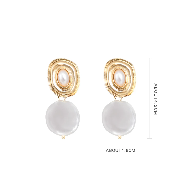 S925 серебристый неправильной формы DIY жемчужные Металлические овальные женские