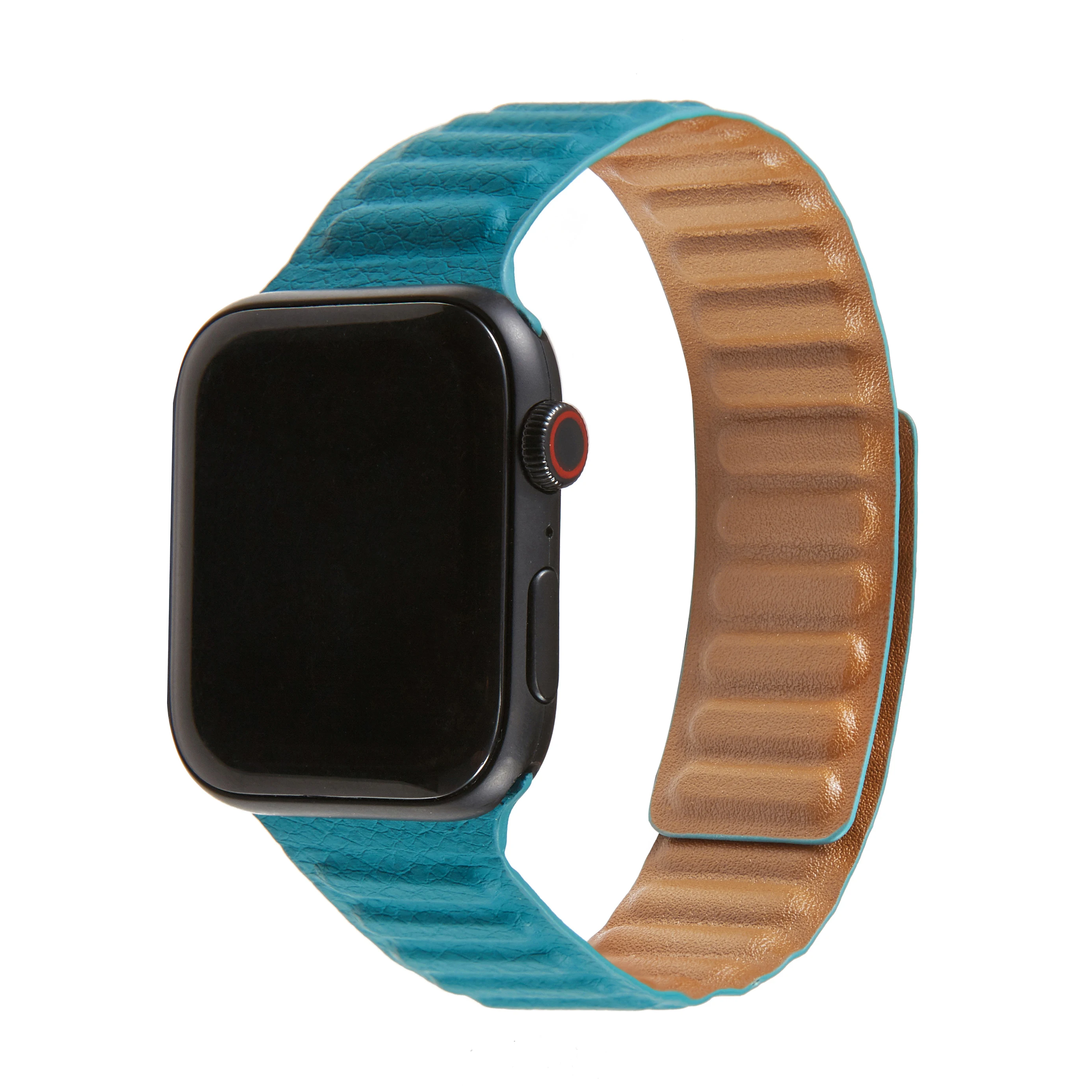 

Ремешок кожаный для Apple Watch Band 44 45 40 мм iWatch Series 76 SE 5 4 3 2 1, браслет для наручных часов 42 41 38 мм