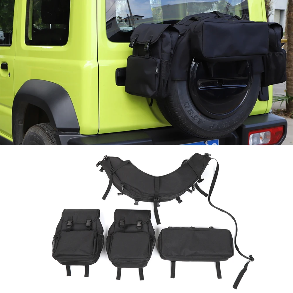 Для Suzuki Jimny 2019 2020 2021 JB43 JB64 JB74 JB64W JB74W сумка для хранения запасных автомобильных шин