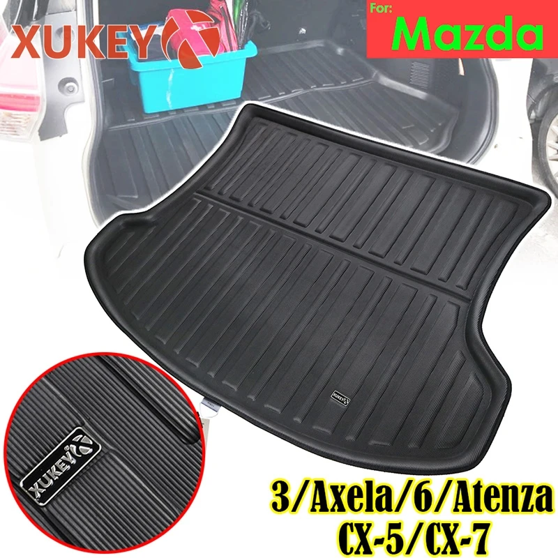 Карго поднос XUKEY для Mazda 3 Axela 6 Atenza Sedan Hatchback защитная накладка на заднюю крышку