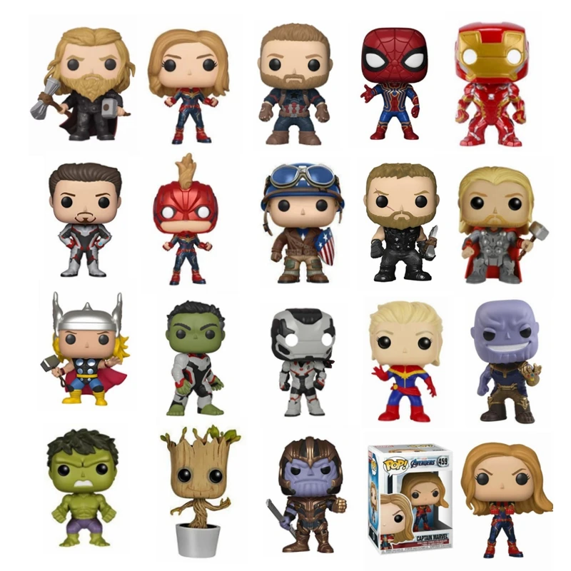 FUNKO POP Thor Черная Вдова 482 виниловая кукла экшн Фигурки Коллекционная модель