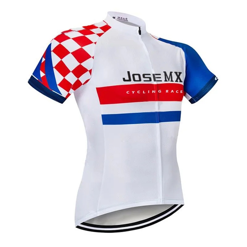 Трикотажная велоодежда с коротким рукавом длинный велосипедный комплект