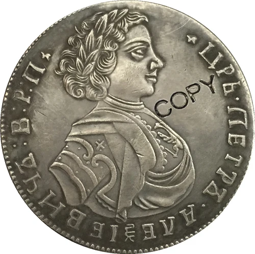 

Европейские монеты Peter I, копии 35 мм, 1707