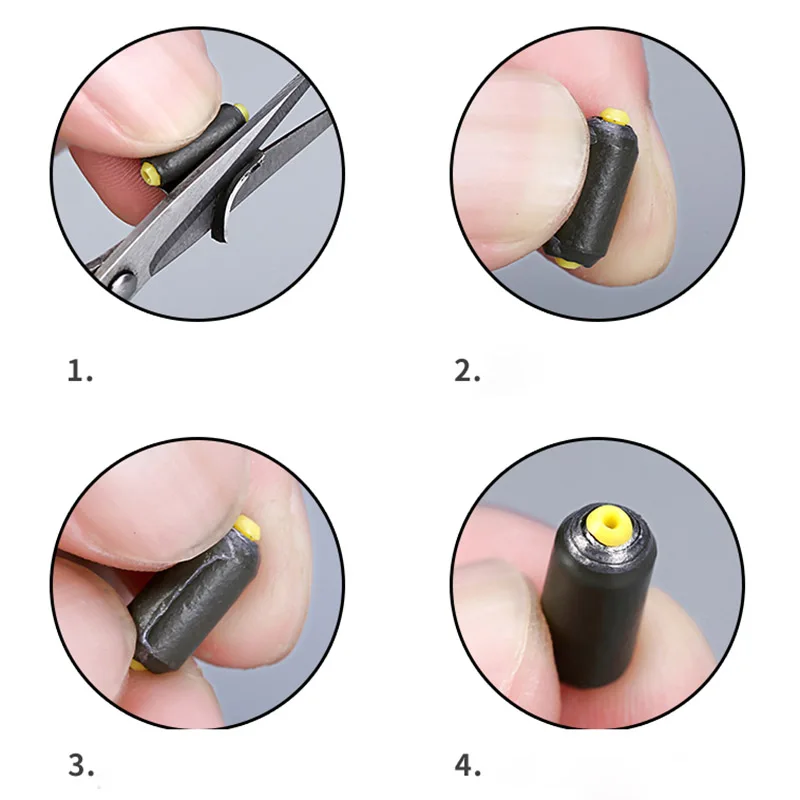 10/30 шт. рыболовный грузик из свинца комплект быстрая замена 1 5-5g весовые грузила
