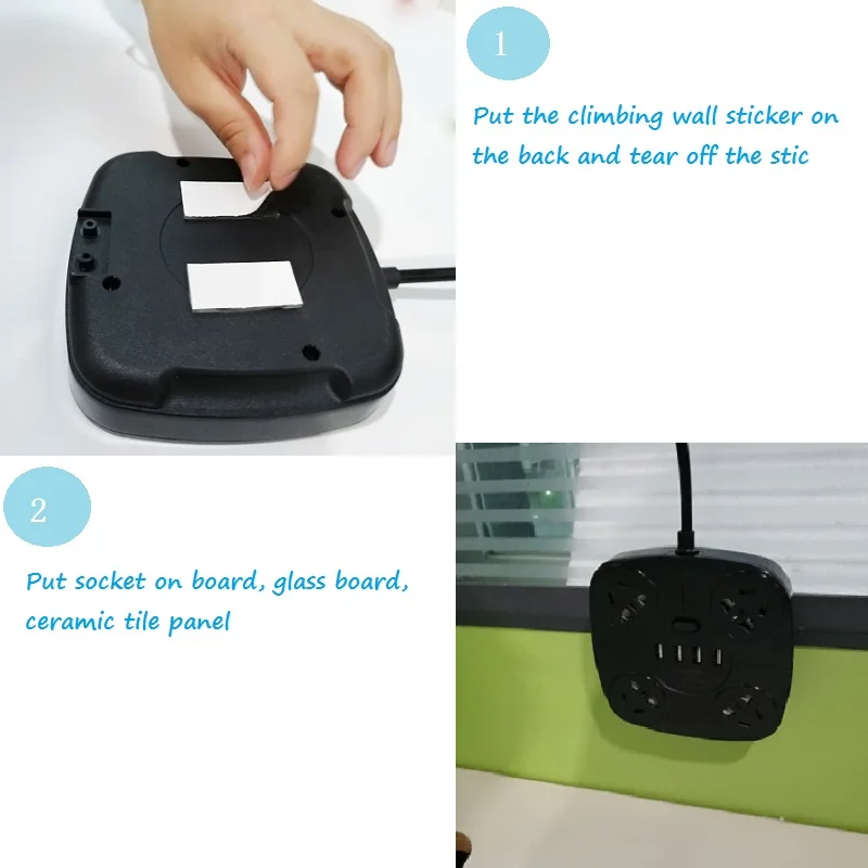 Сетевой фильтр для розетки AU/EU, электрическая розетка с USB 3/4 портами, зарядное устройство, адаптер, док-станция, 5 В, 2,1 А, 1,8/3 м, удлинитель