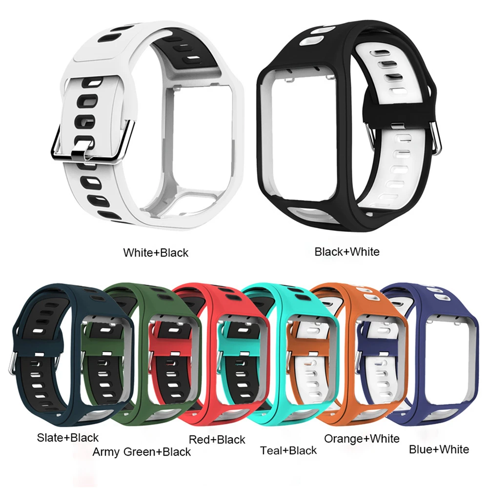 Силиконовый ремешок для часов Tom Spark Runner 2/3 Series Golfer 2/2SE спортивный браслет