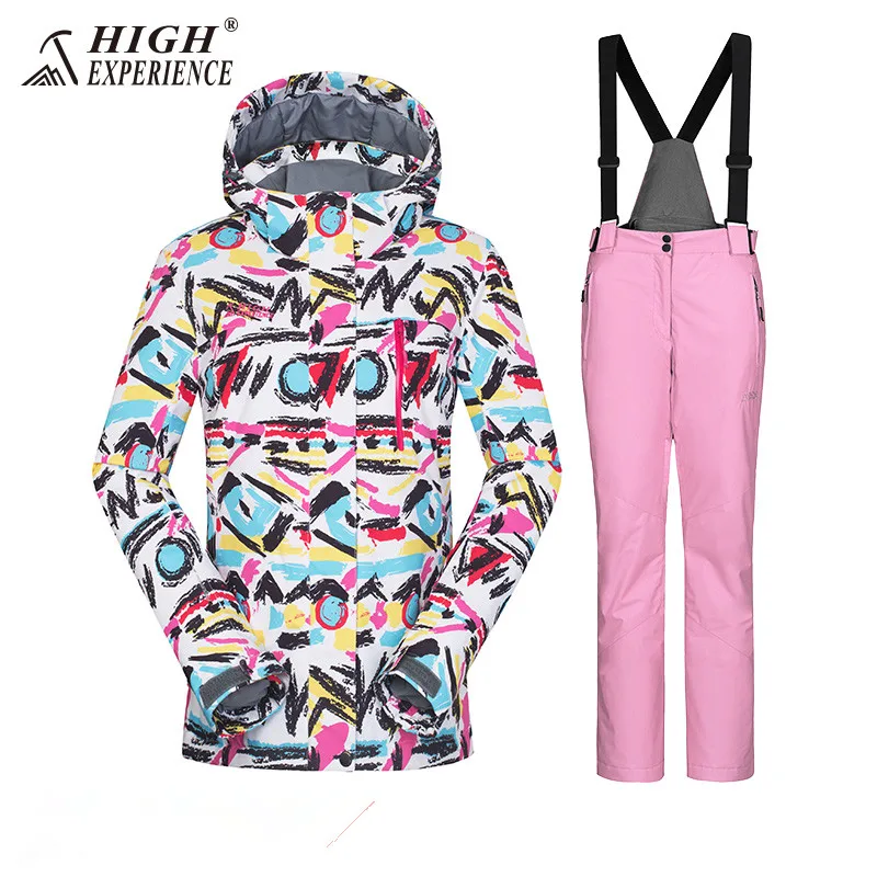 горнолыжный костюм женскийлыжный лыжный женский зимний сноуборд лыжи