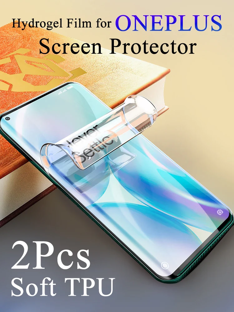 Гидрогелевая пленка для Oneplus 9 8 Pro 8T One Plus 3 3T 5 5T 6T полное покрытие мягкая прозрачная