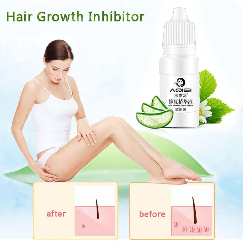 Яркий гламурный Перманентный ингибитор роста волос после расчесывания удаление