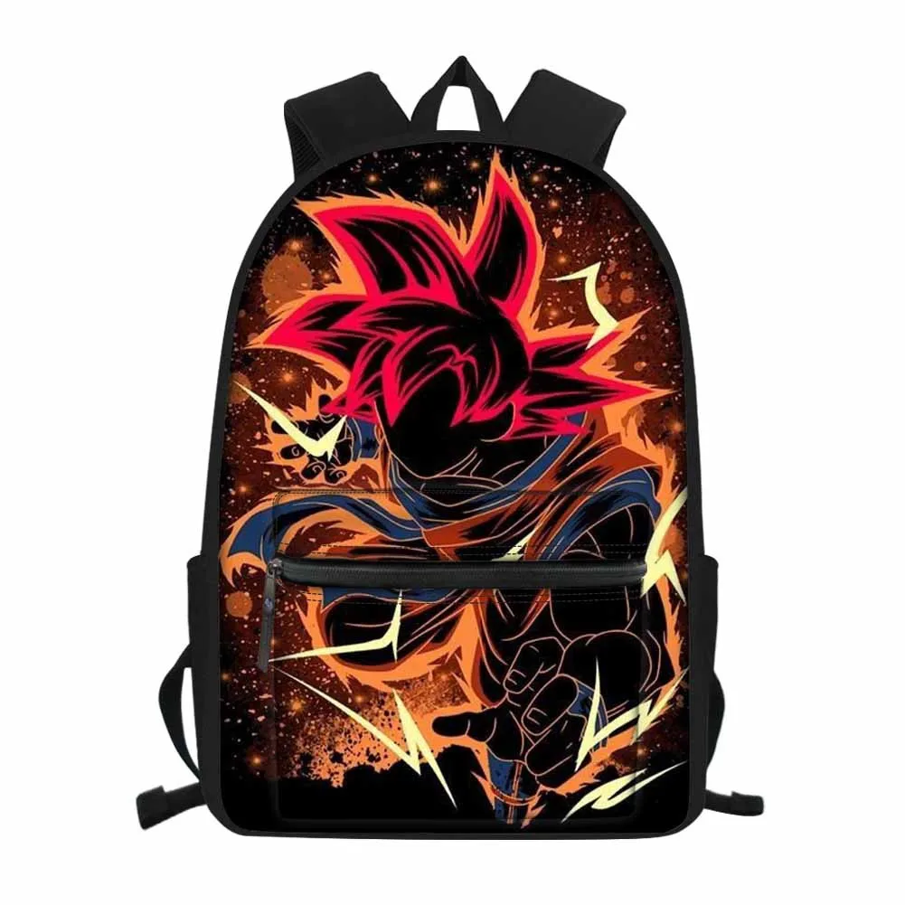 Рюкзак HYCOOL для подростков принт Dragon Ball Z Super Sun Goku Vegeta школьные сумки в стиле аниме