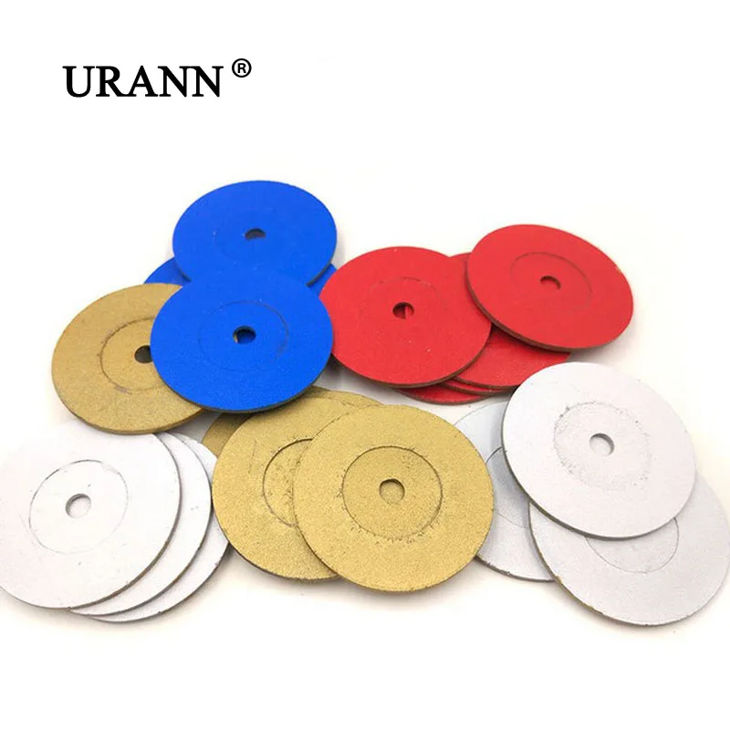 

URANN 1Pcs 40MM Diamond Sintered Cutting Disc for Drill Saw Blade for Stone Carving Engraving Sintering Carving Discs