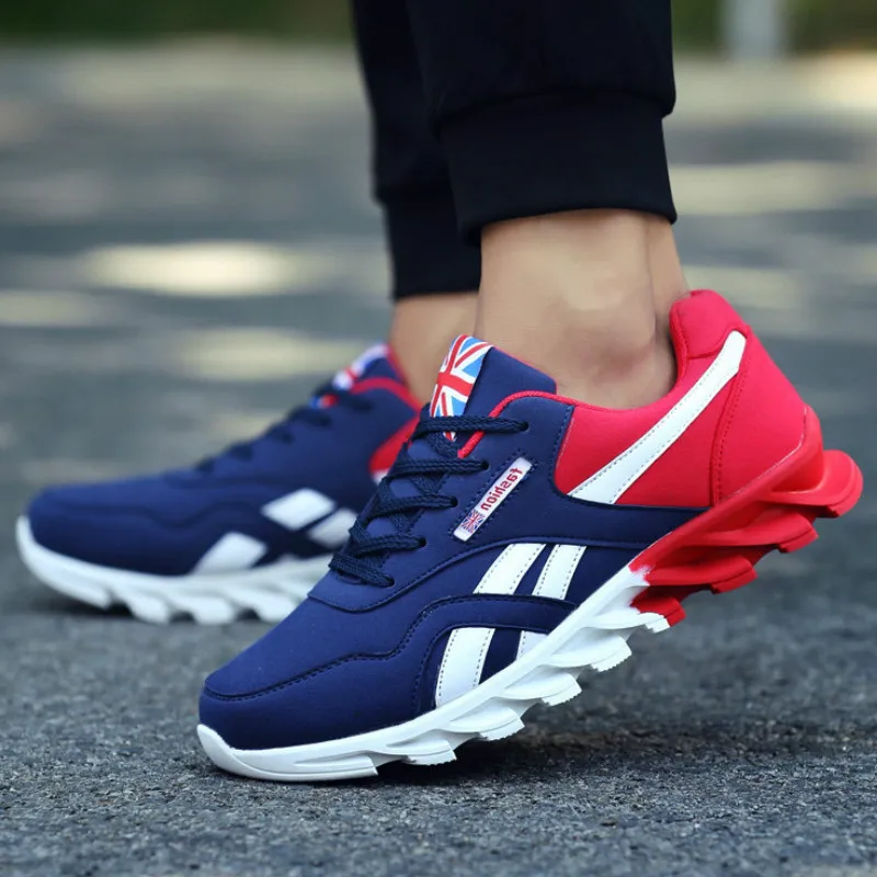 

2020 Fashion Sneakers for Men Casual Shoes Leather Mens Shoes Casual Breathable Light Men Sneakers Trainers Mens Shoes Casual