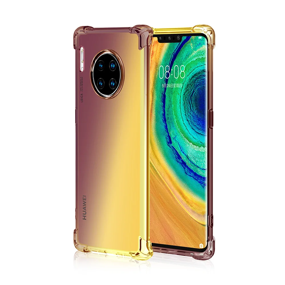 TPU Soft Back Cases Cover for Huawei P20 P30 Pro Lite 2019 P Smart Z Plus Phone Case Mate 20 20X 30 Bag |