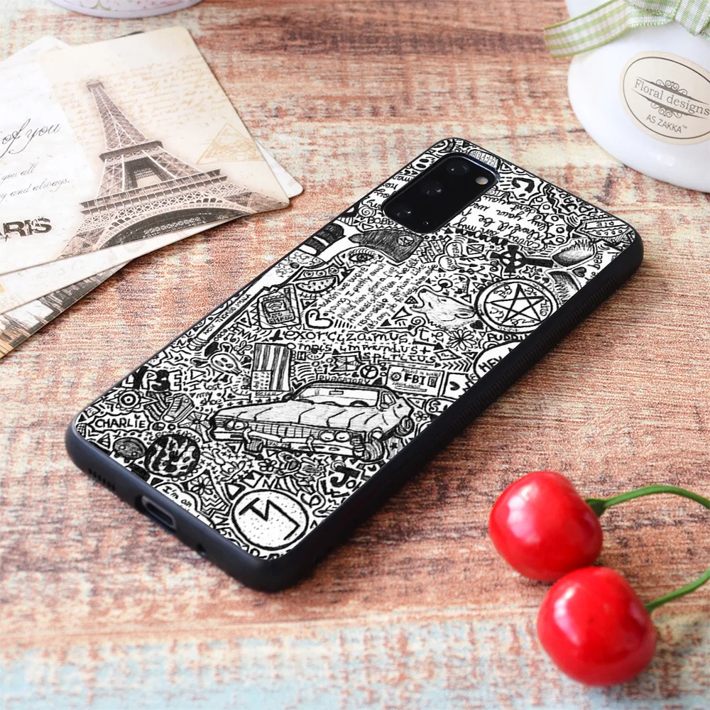 

For Samsung Galaxy Supernatural I Soft TPU border Samsung Galaxy Case