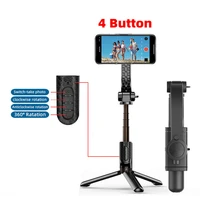 gimbal stabilizer for phone automatic balance selfie stick bluetooth compatible for smartphone camera stabilizer tripod