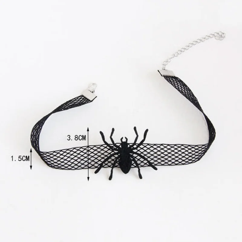 Новинка 2020 искусственное украшение воротник паук фата реквизит для косплея на