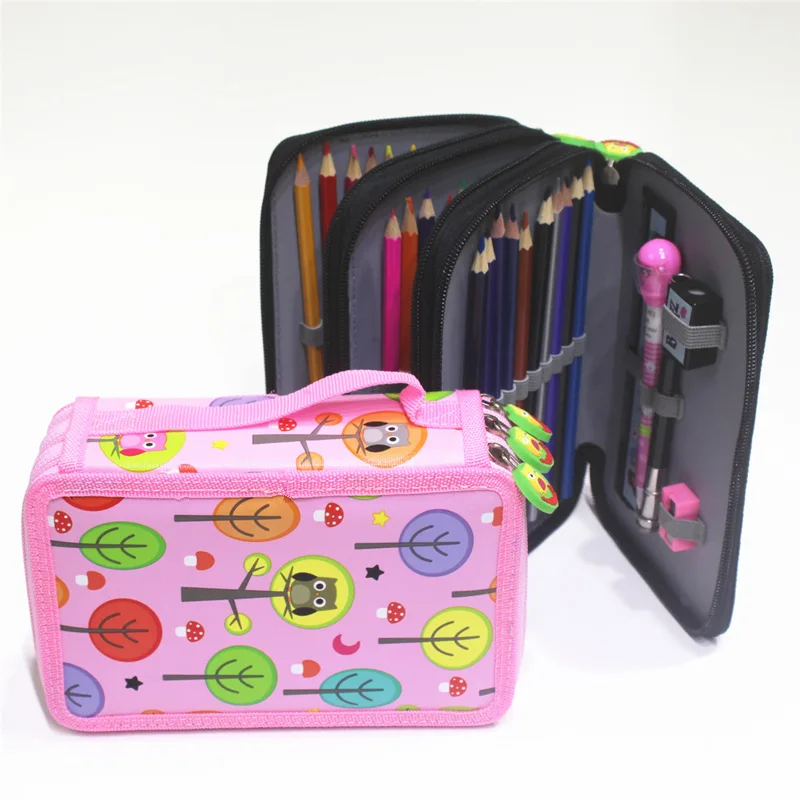 

Kawaii Penal for Back to School Pencil Case Big 32 52 72 Holes Pen Box Cute Pencilcase Large Korean Cartridge Bag Stationery