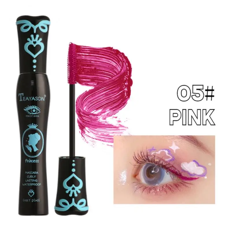 

4D Mascara Silk Fiber Mascara Long Thick Curling Waterproof Rimel Maquiagem Waterproof Eye Makeup Cosmetic 3D Mascara