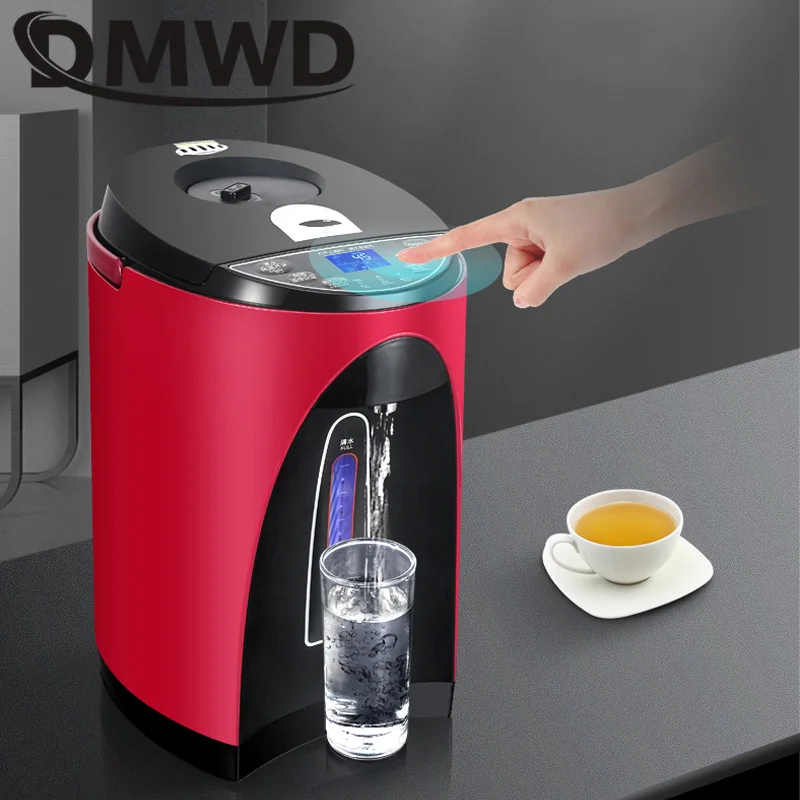 DMWD Электрический чайник с теплоизоляцией из нержавеющей стали 5 л постоянной