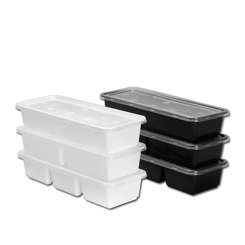 

25pcs Disposable compartment small business mini lunch box fruit fishing light food fitness meal BBQ picnic reusable box