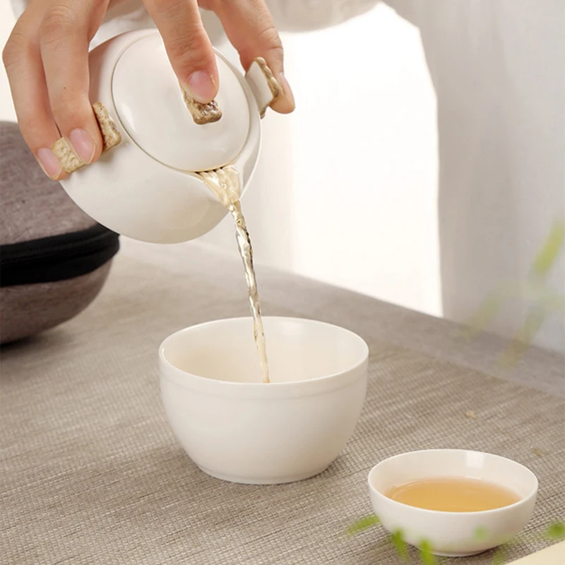 Китайский керамический чайный горшок Gaiwan чайная чашка 1 3 чашки чайные наборы