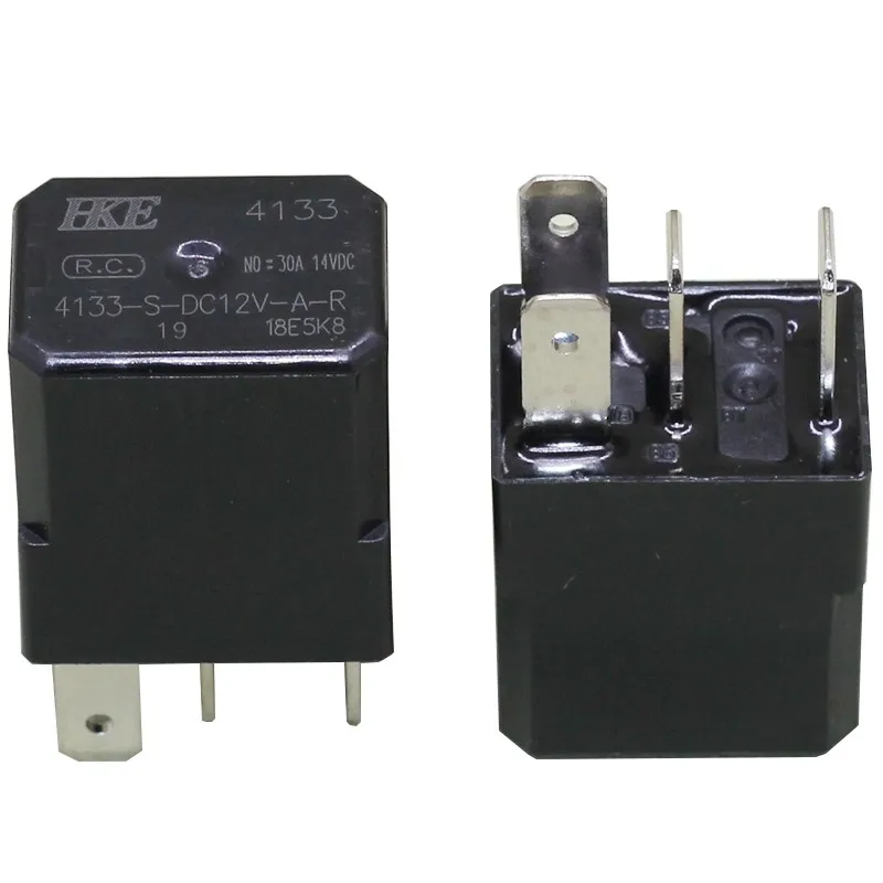 (5pieces/lot)100%Original New HKE 4133-S-DC12V-A-R 4133-S-DC12V-A-R-ZZ 4PINS 30A14VDC 35A14VDC 12VDC Automobile Relays - купить по