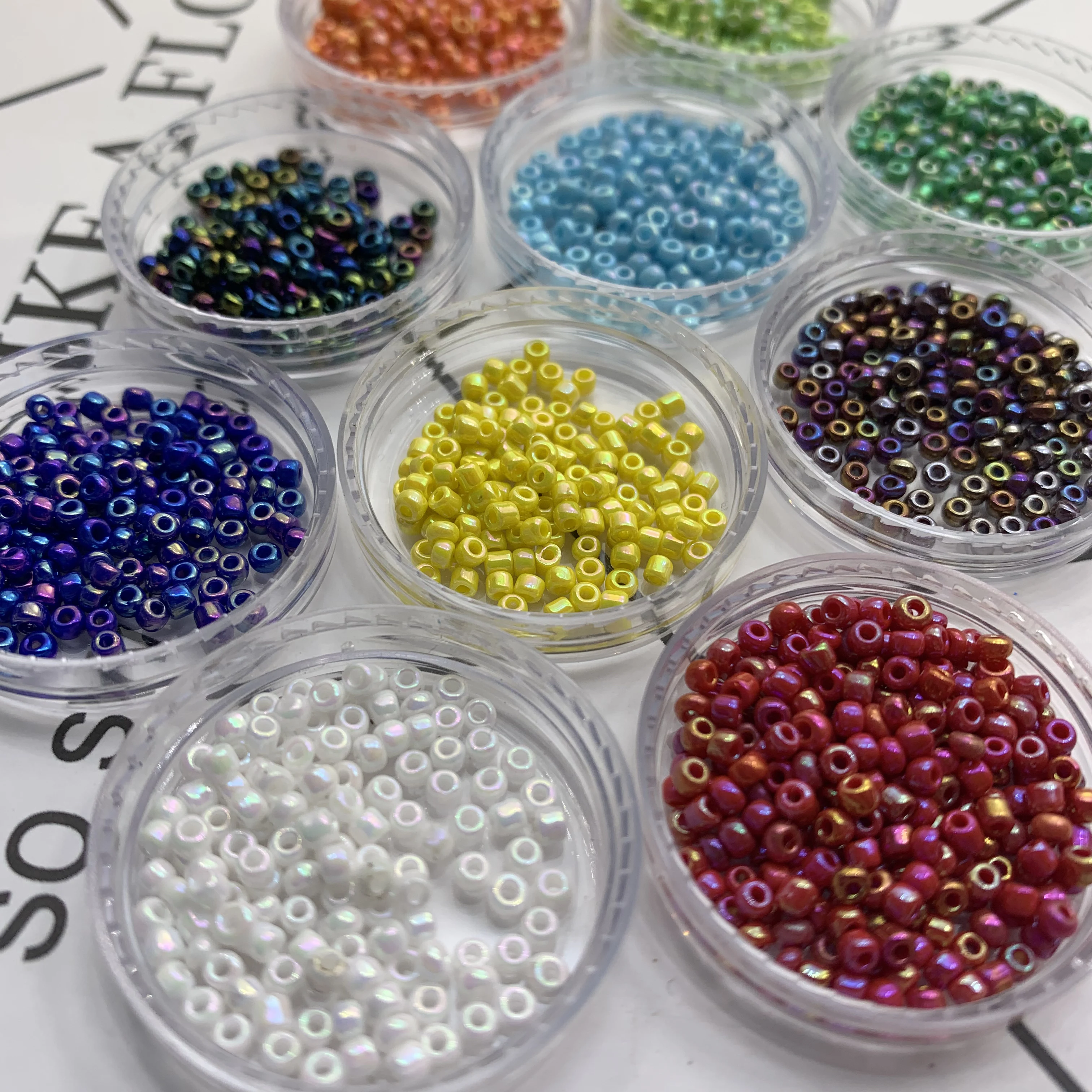 1000p многоцветные Подвески в виде керамических бусин бусины могут нанизанные DIY
