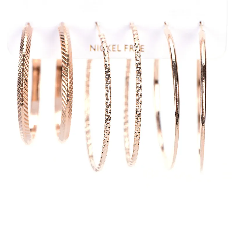 Мода 6 пар/уп. Стразы простые круглые серьги кольца для женщин гвоздики в виде