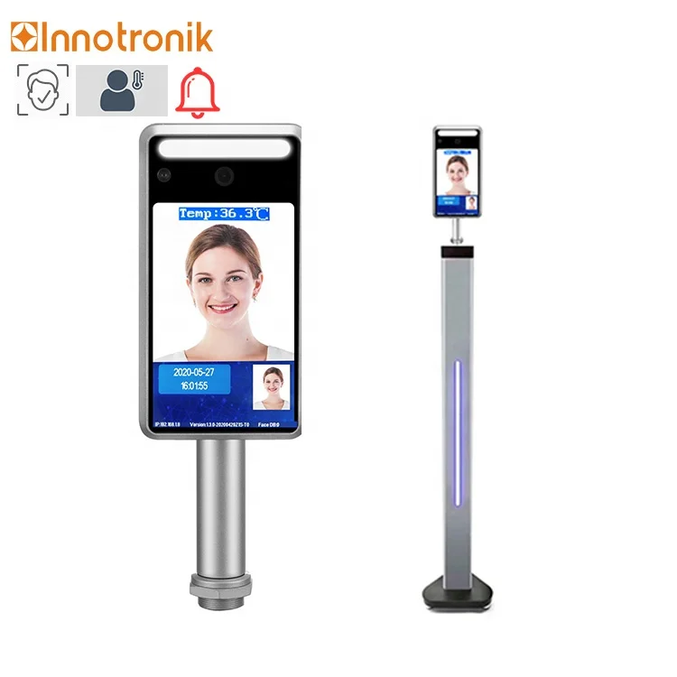 

Innotronik Automatically Identify Unmasked Body Temperature Camera System Face Recognition Camera