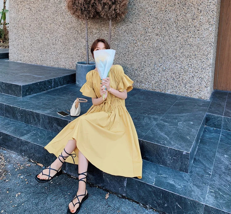 

CMAZ Dresses For Women Summer 2021 Korean Style