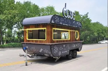 Можно настроить мобильную корзину для фаст фуда кейтеринга кухни трейлер