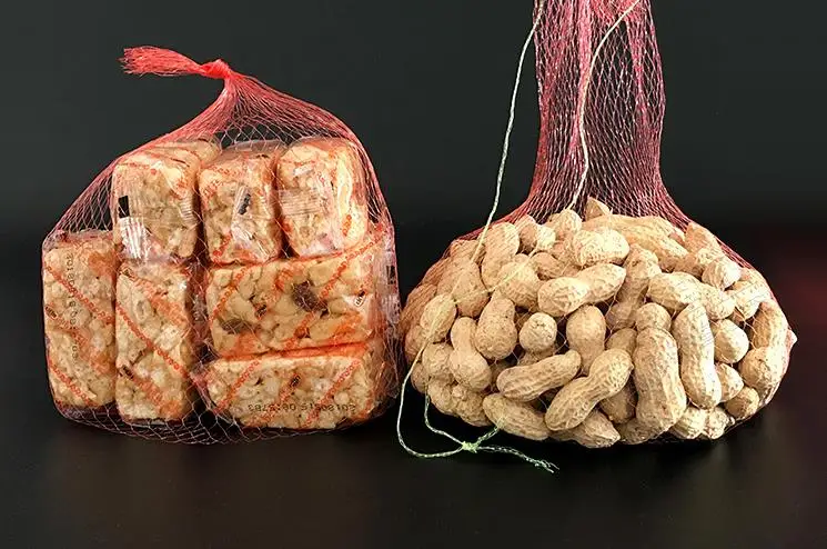 100 шт чесночный сетчатый мешок для сохранения пищевых продуктов нейлоновый мешок для Производства упаковочной сетки сумка для упаковки фруктов садовая сеть