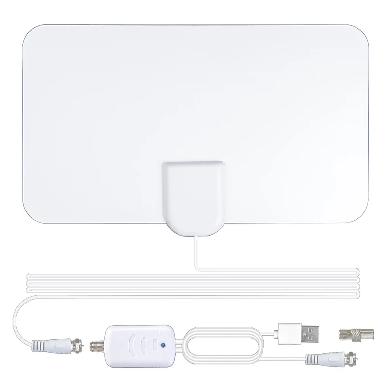 

Antenna Indoor Digital HDTV Antenna TV 60miles Range With Amplifier DVB-T2 Isdb-tb Clear Satellite Dish Signal Receiver Aerial