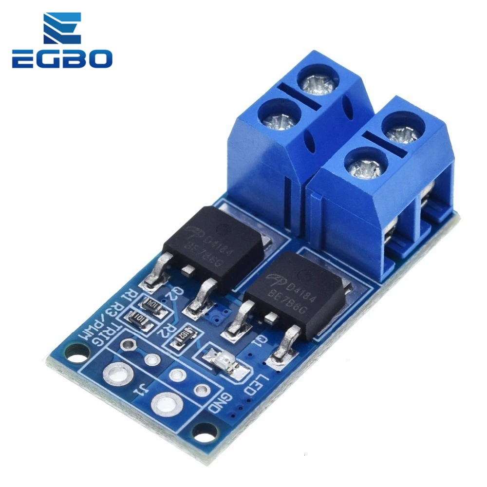 Egbo 1 шт. 15A 400 Вт MOSFET триггер переключениt приводной модуль PWM регулятор Управление