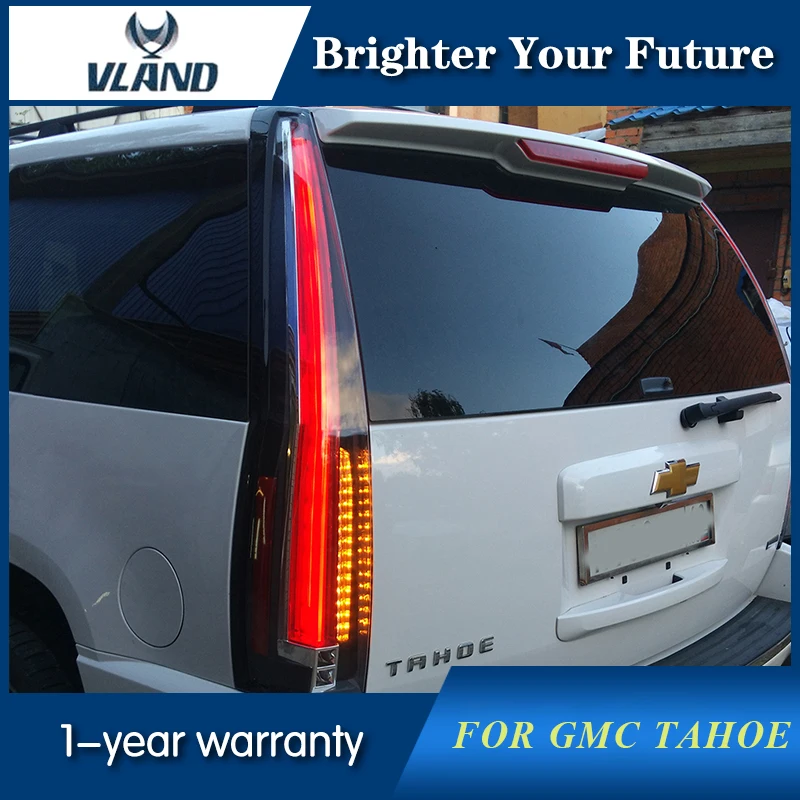Светодиодный ные задние фары для Tahoe GMC Yukon Chevy Chevrolet 2007 2014 светодиодный ние в сборе