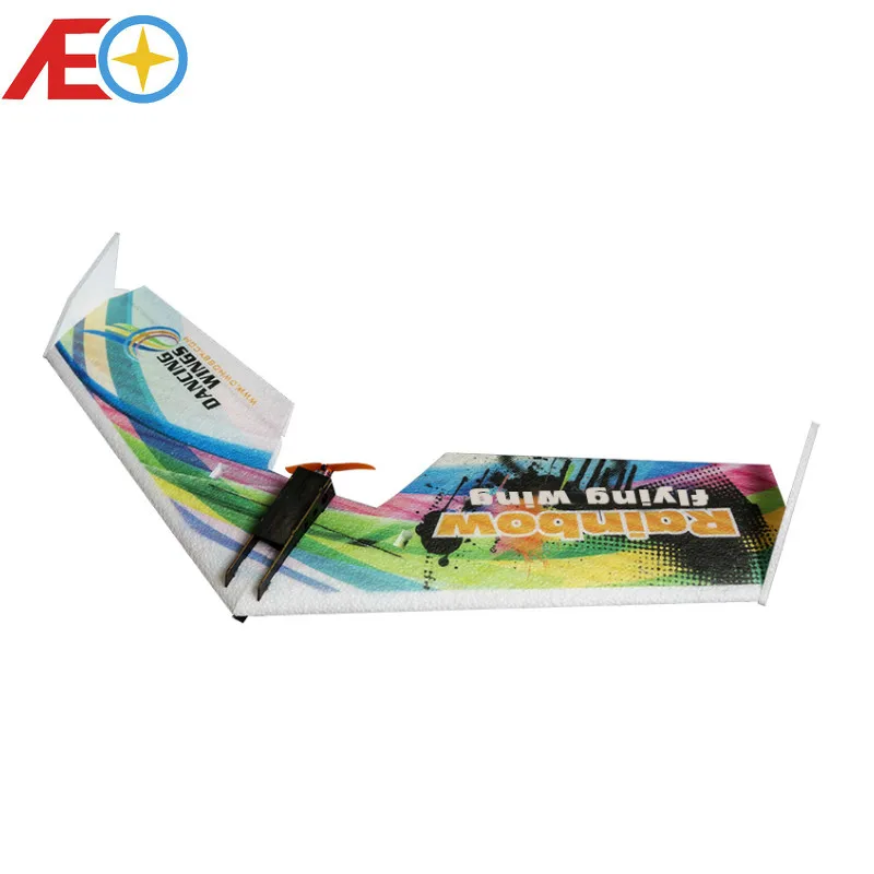 Бесплатная доставка акция модель самолета EPP Радужное летающее крыло 800 мм