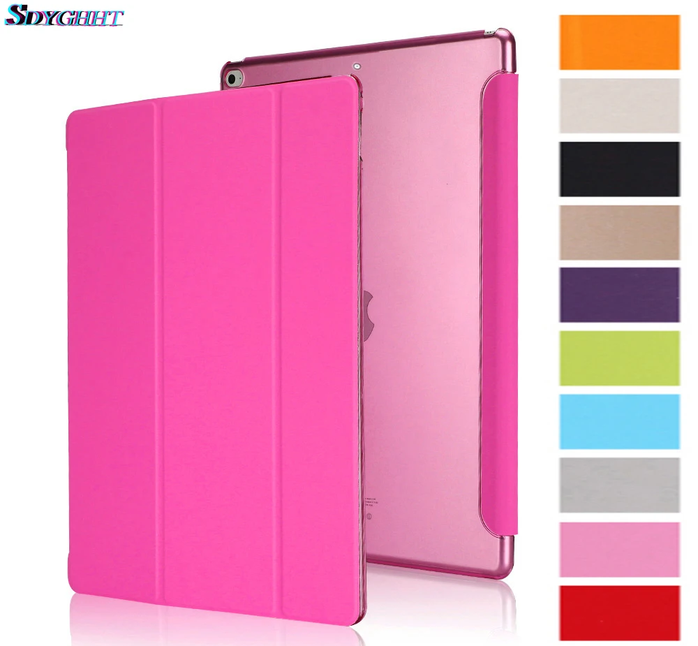 Чехол подставка для нового iPad 9 7 дюйма выпуска 2017 и 2018 Ультратонкий умный чехол