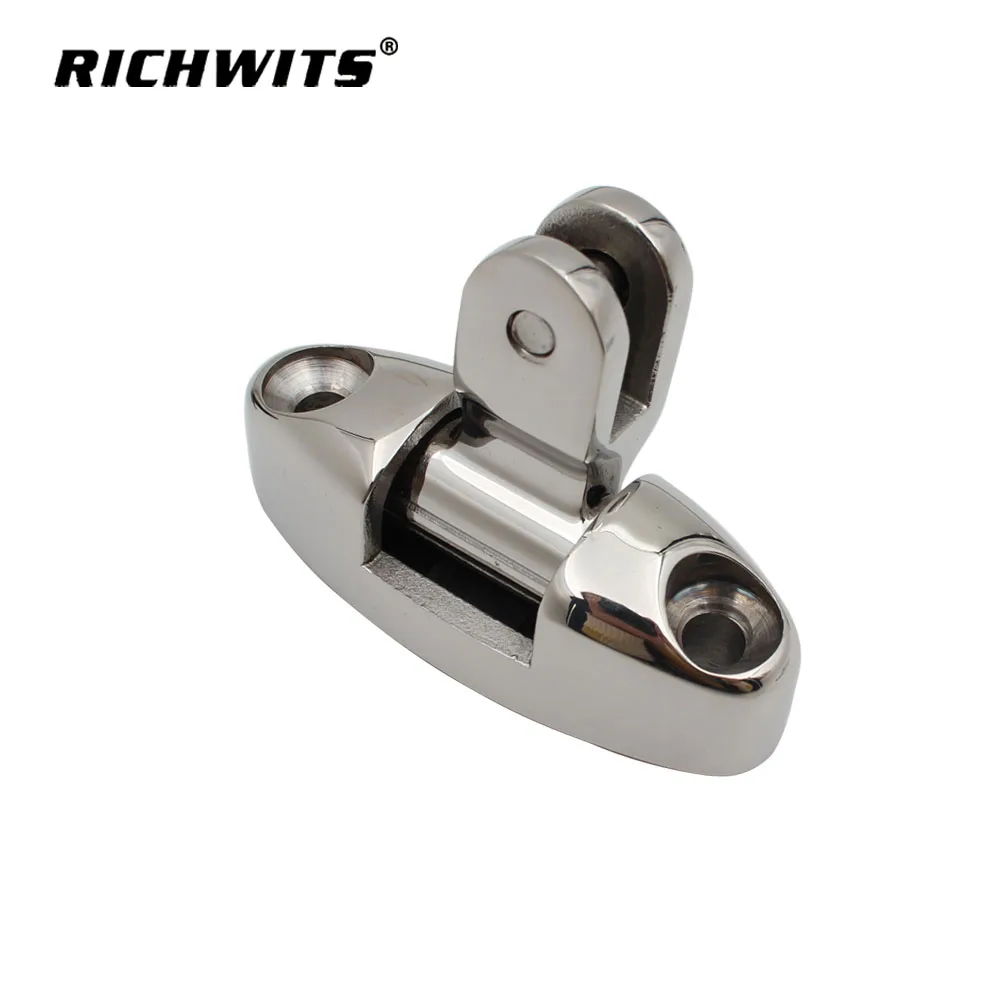 

Boat Bimini Top Deck Hinge Swivel Mount Marine Hardware Fittings 316 Stainless Steel
