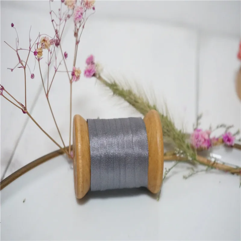 7 мм x 1 0 м/рулон woodenspool 100% Шелковая вышивальная лента тонкая тафта шелковая habotai