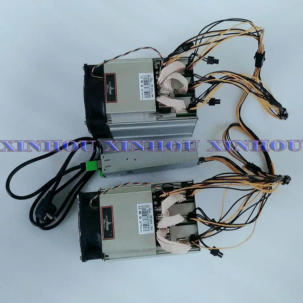Майнер Asic Antminer Z9mini 10K б/у 2 шт. с 1 блоком питания 750 Вт | Компьютеры и офис